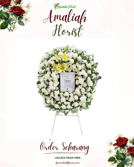 Krans Bunga Duka Karangampel Kidul